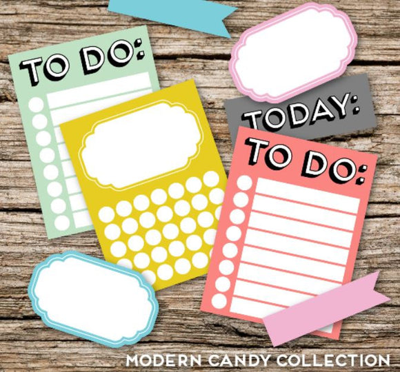PRINTABLE DOWNLOAD - MODERN CANDY COLLECTION